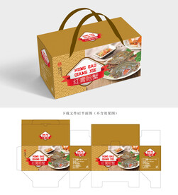 红膏呛蟹包装 