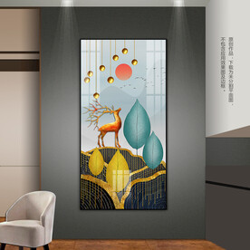 抽象客厅玄关装饰画卧室床头挂画