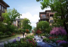 别墅 景观效果图