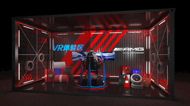 工业风vr汽车体验区