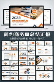 2022年终总结汇报PPT模板