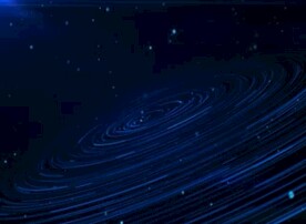 炫光蓝色视频背景