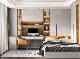 现代书房卧室
