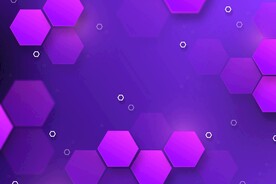 紫色几何背景