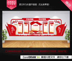 党员活动室文化墙