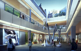 商业内街效果图