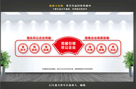 非公企业党建文化墙