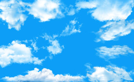 蓝天白云
