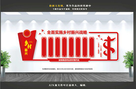 乡村振兴文化墙