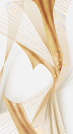 装饰画 晶瓷画 线条抽象画