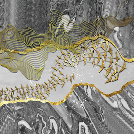 装饰画 晶瓷画 新中式