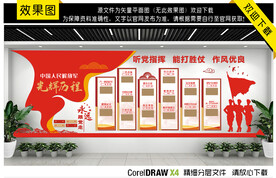 党的光辉历程文化墙