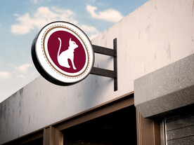 门头店招logo样机