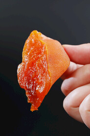 柿饼特写 柿霜 流心柿饼 糖心