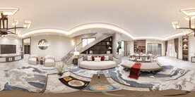 现代 轻奢 家居 客厅 设计 