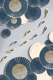 装饰画 晶瓷画 鱼群