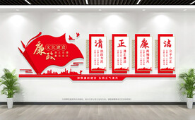 廉政文化建设文化墙