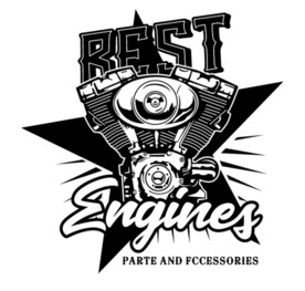 发动机雕刻图案