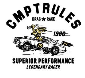 卡通比赛汽车素材