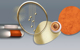 现代简约轻奢背景墙