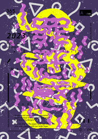 高级幻彩流体高饱和质感海报系列