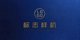 烫金logo样机