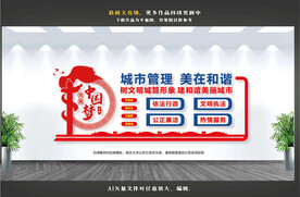 城市管理局文化墙