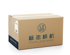 快递盒样机