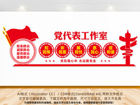 党代表工作室文化墙