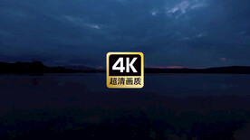 加速视频海上日出美景