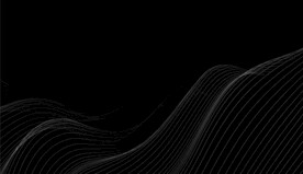 黑色曲线背景