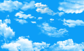 蓝天白云