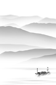 高清分层平开门玻璃打印图