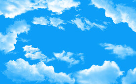 蓝天白云