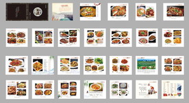 饭店菜谱  菜谱画册
