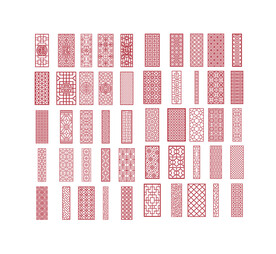 中式古典门窗合集