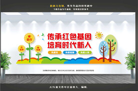 校园少先队文化墙