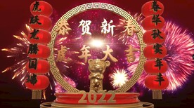虎年春晚新年喜庆