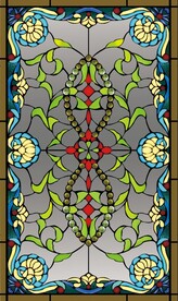 艺术玻璃 教堂玻璃 彩绘玻璃 