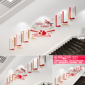 工会楼道文化墙