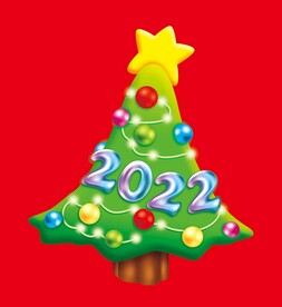 圣诞树  PSD分层