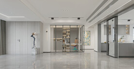 现代客厅场景 家具场景