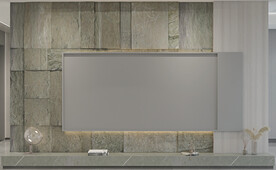 3D电视墙 客厅电视背景墙