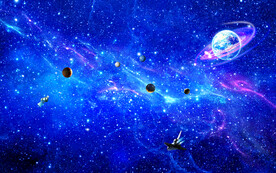 蓝色星空