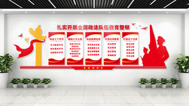 政法队伍教育整顿文化墙