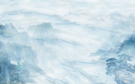意境 客厅大气山水画