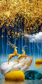 石来运转麋鹿玄关