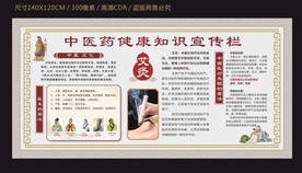 中医药宣传栏