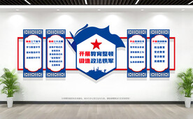 教育整顿文化墙