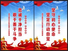 纪检监察展板